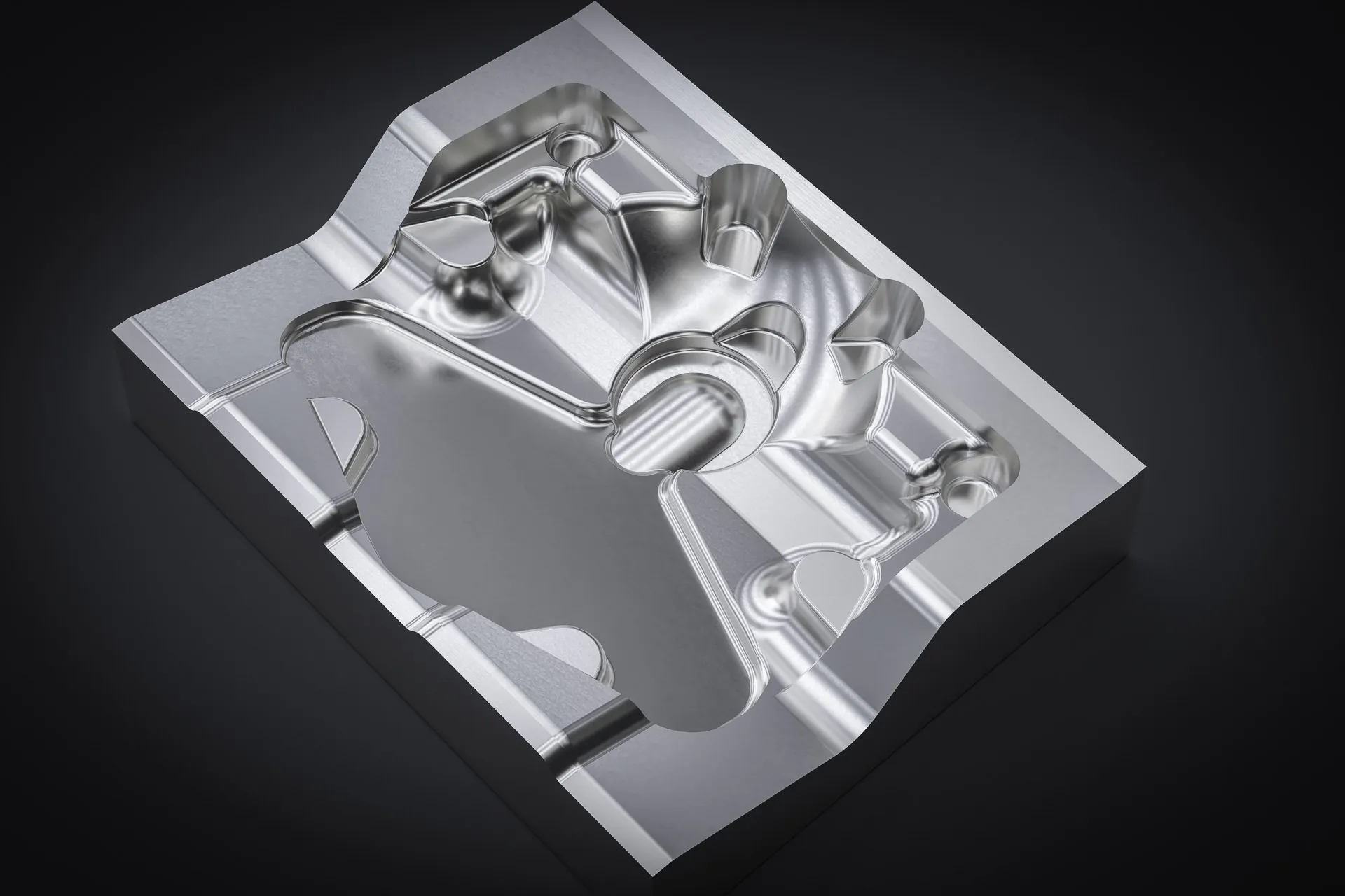 Desbaste y acabado 3D HSR/HSM de moldes y matrices